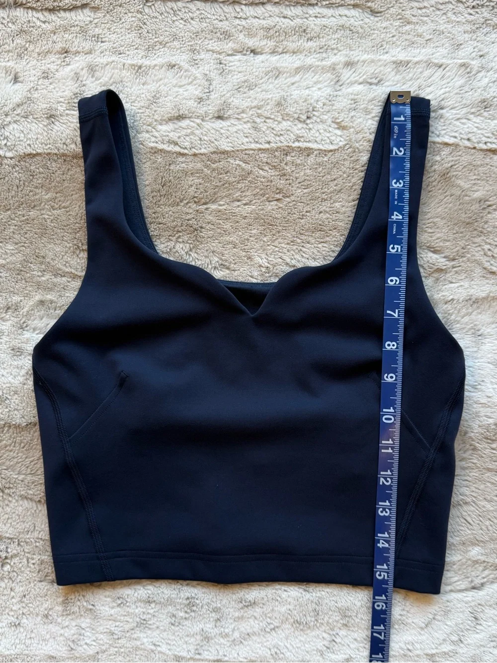 Lululemon Wunder Train Sweetheart Tank Top Medium Support, B/C Cup Size 6